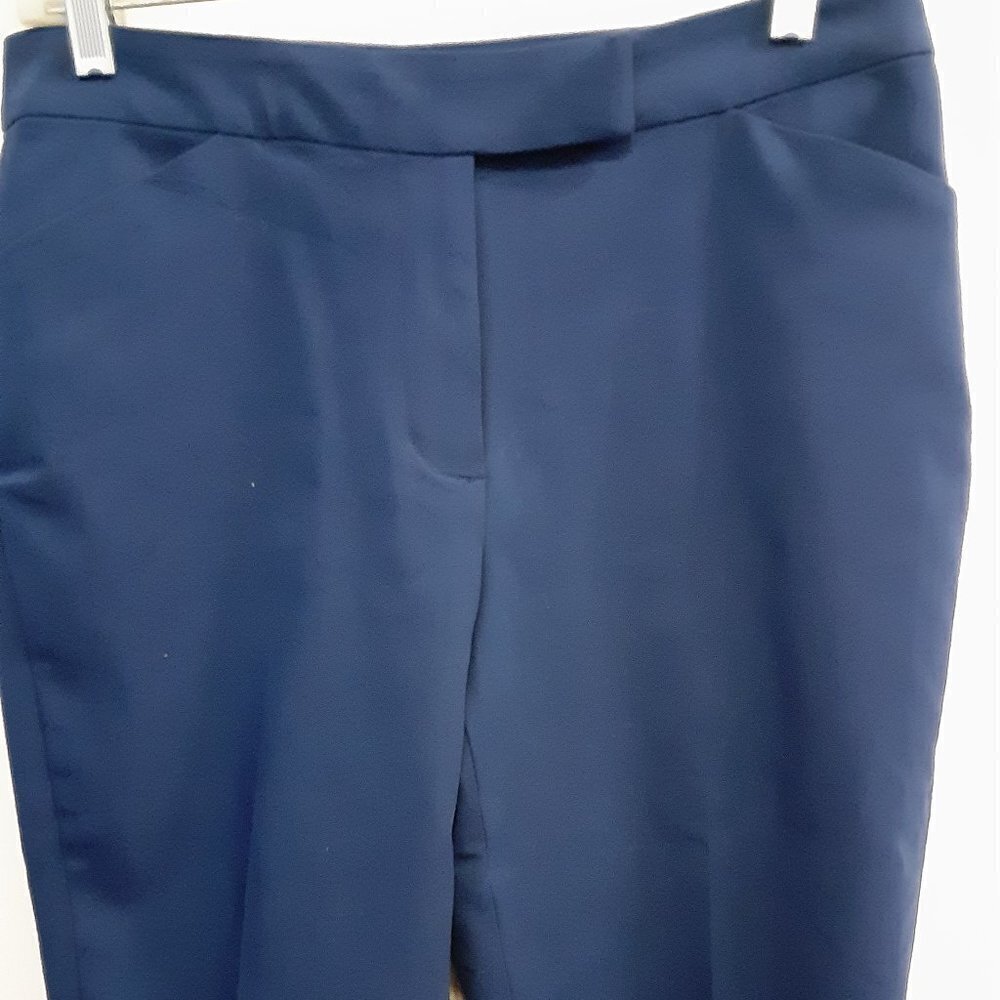 Ruby Rd. 10 Petite Blue Capri Pants. - Picture 2 of 4